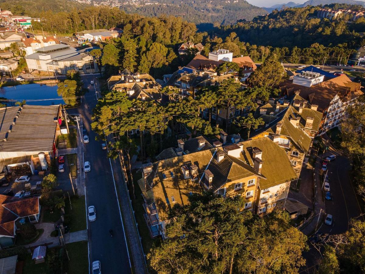 Casa De Pedra - 301D - Apto Com Piscina Em Gramado Exterior foto